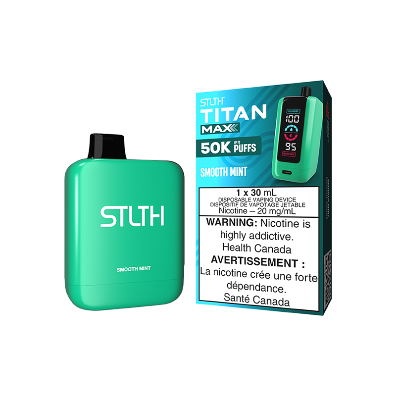 Smooth Mint - STLTH TITAN MAX 50K - 30mL