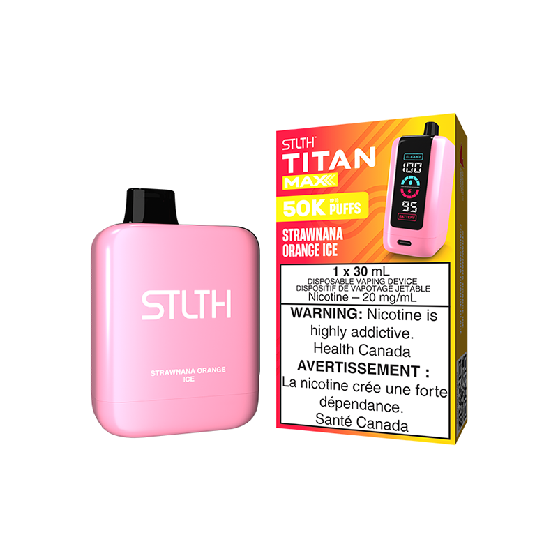 Strawnana Orange Ice - STLTH TITAN MAX 50K - 30mL