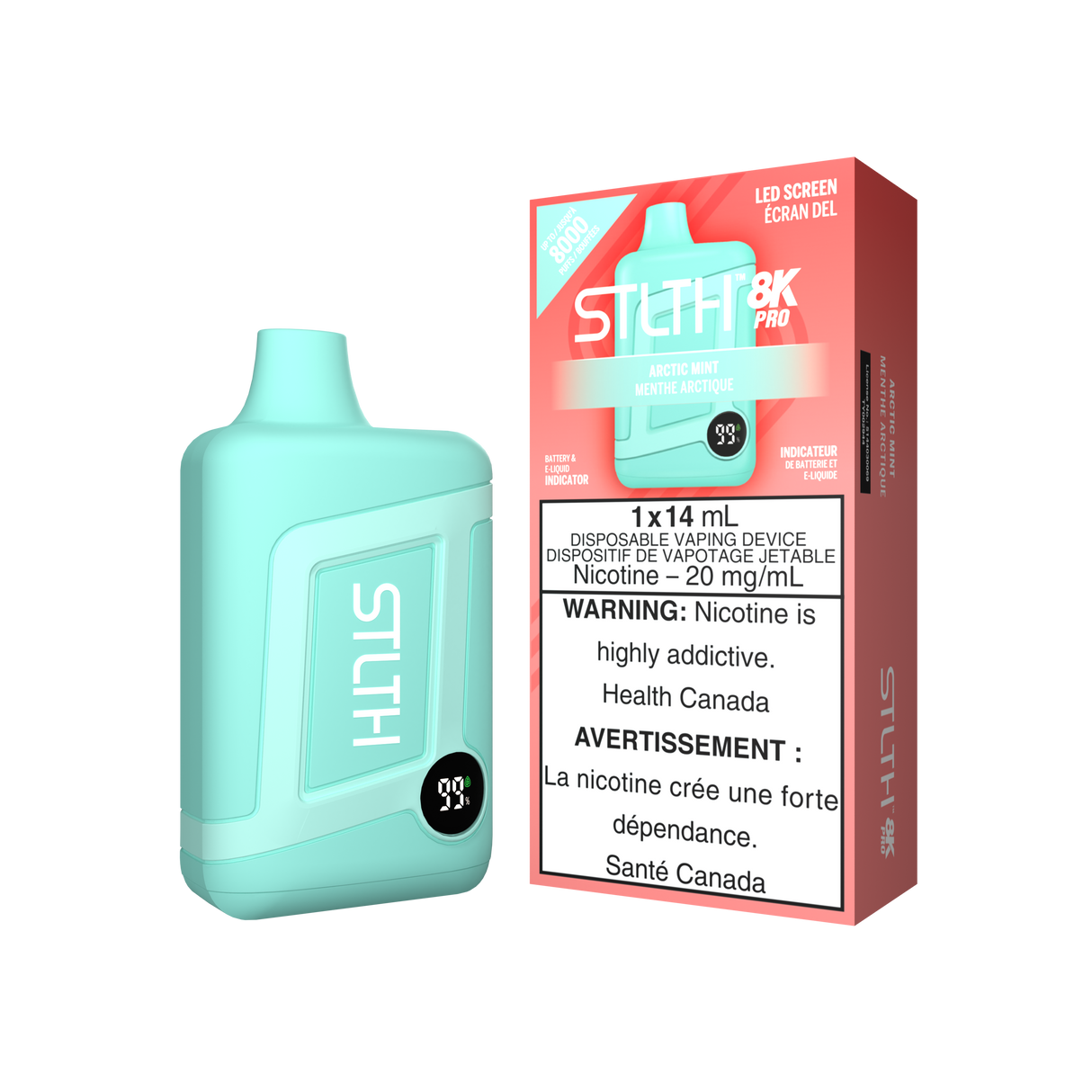Arctic Mint - STLTH BOX 8K PRO  - 14mL