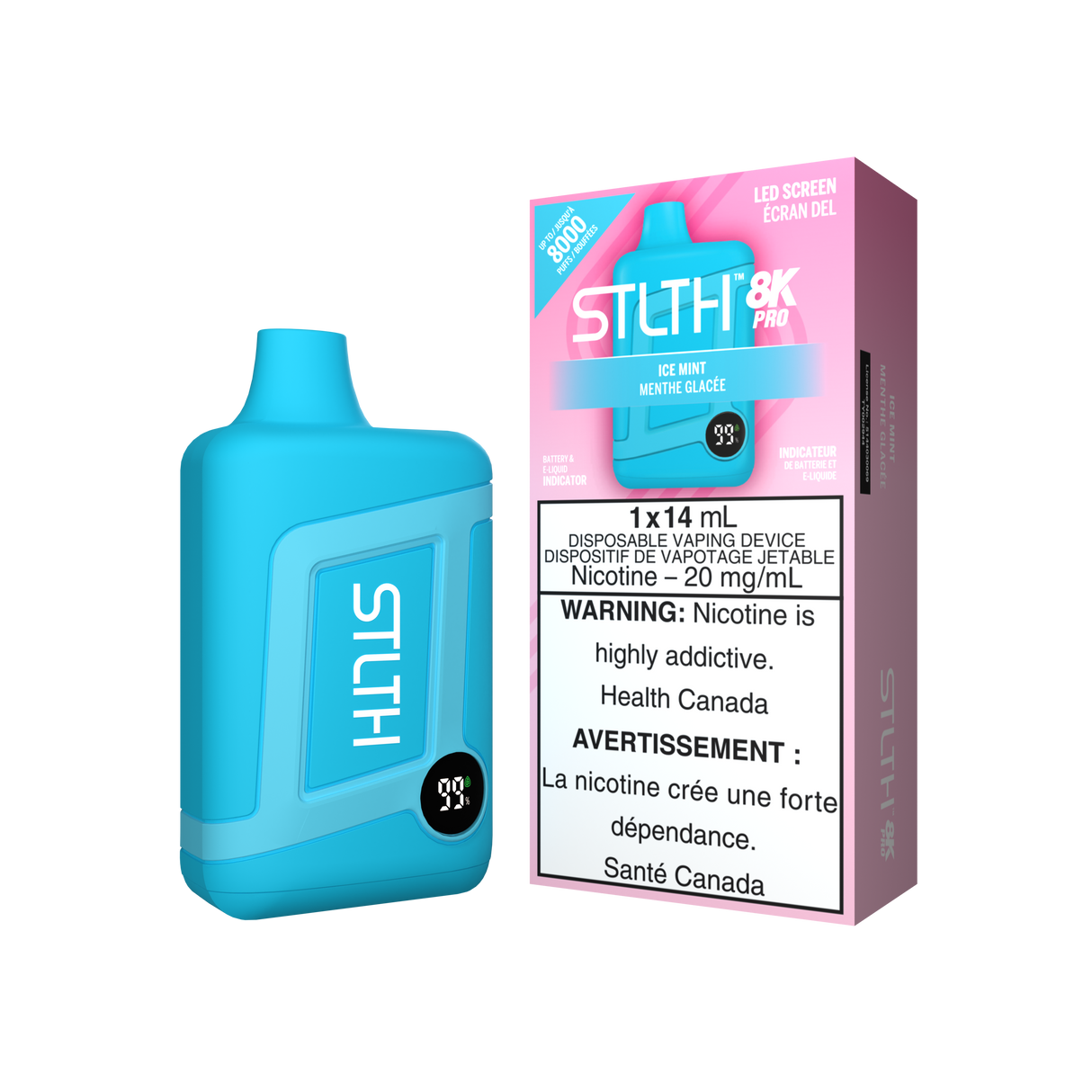 Ice Mint - STLTH BOX 8K PRO  - 14mL