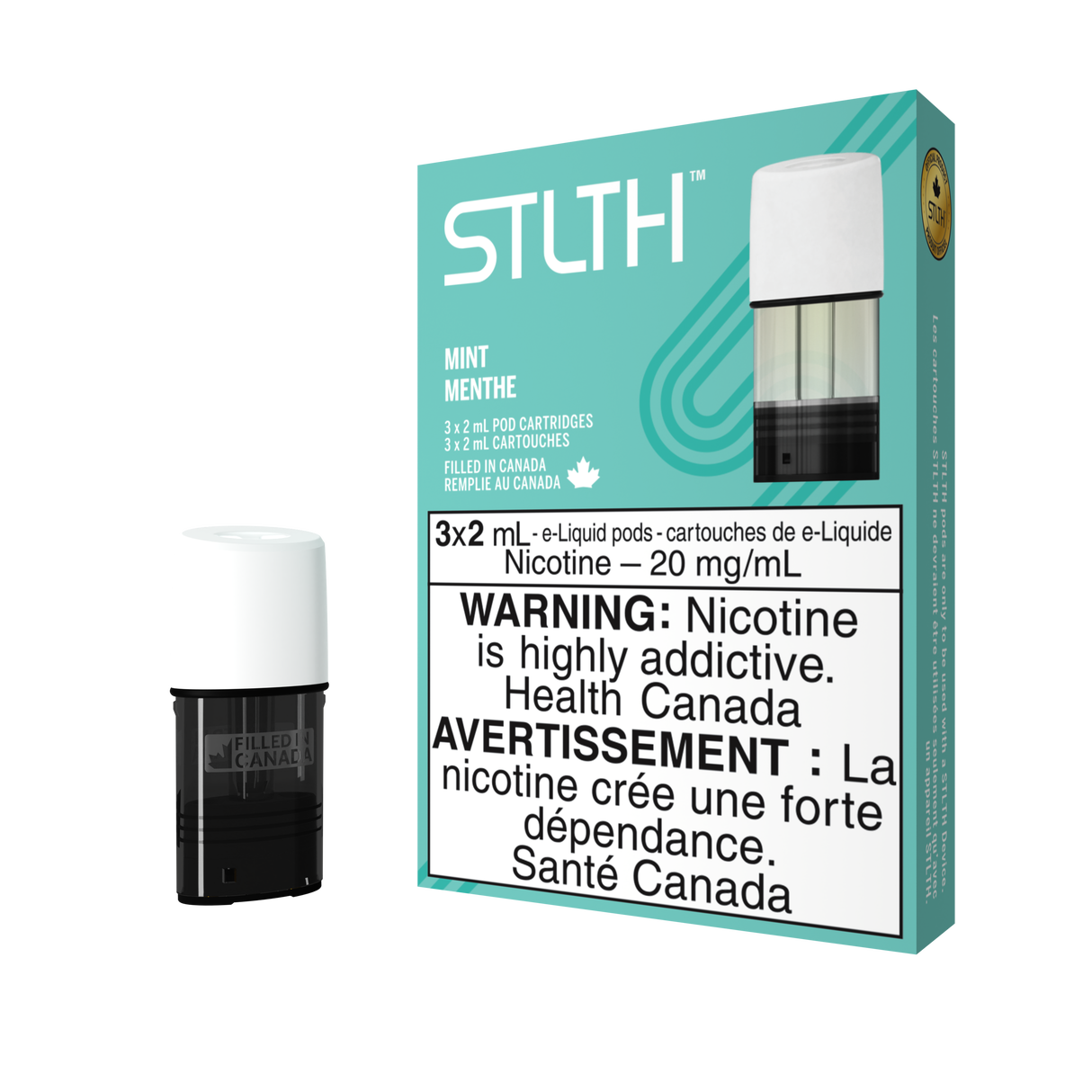 Mint - STLTH  3pk PODS - 6ml