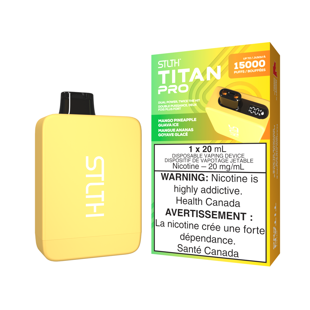 Mango Pineapple Guava Ice - STLTH TITAN PRO 15K - 20mL