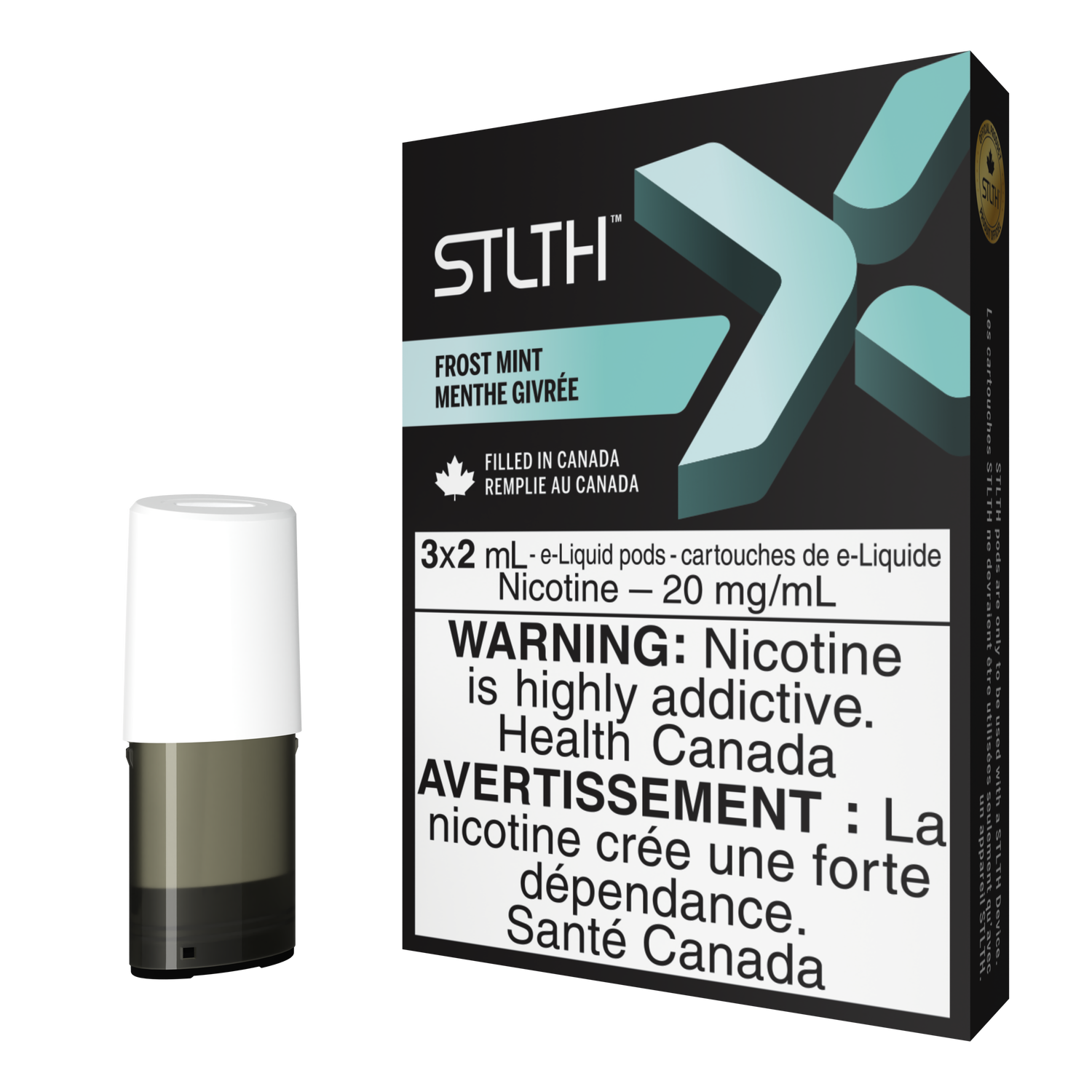 Frost Mint - STLTH X 3pk PODS - 6ml