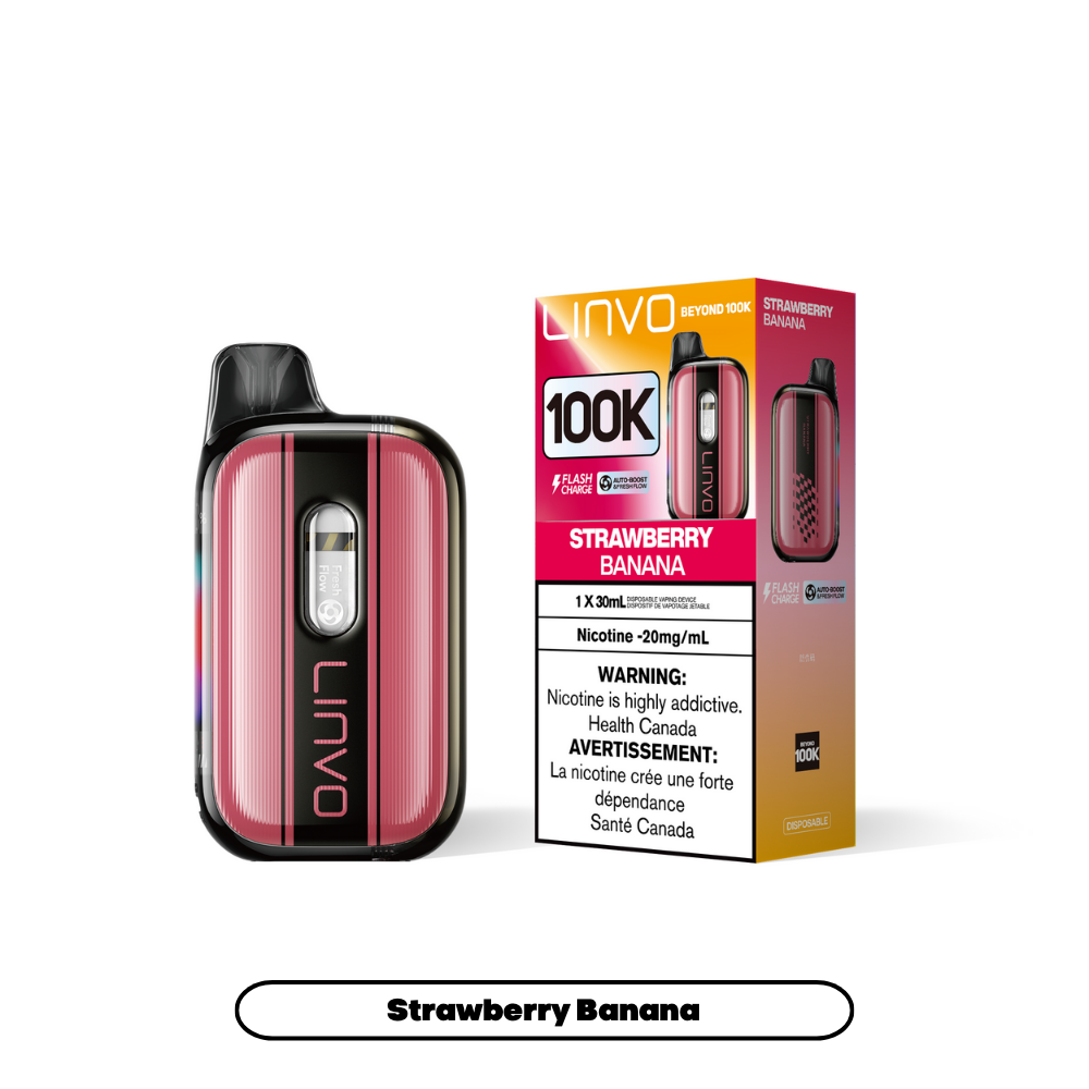 Strawberry Banana - LINVO BEYOND 100k - 30mL
