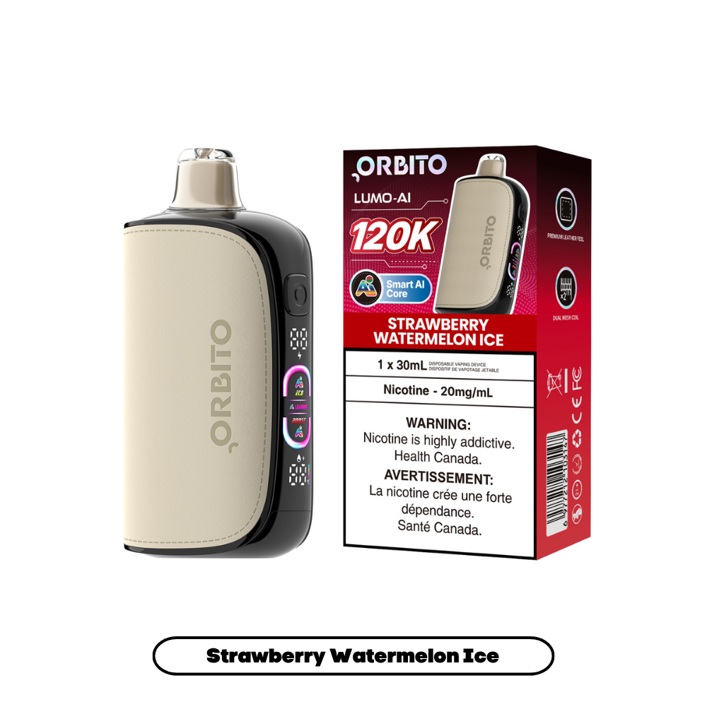 Strawberry Watermelon Ice by ORBITO LUMO AI 120K - 30ml