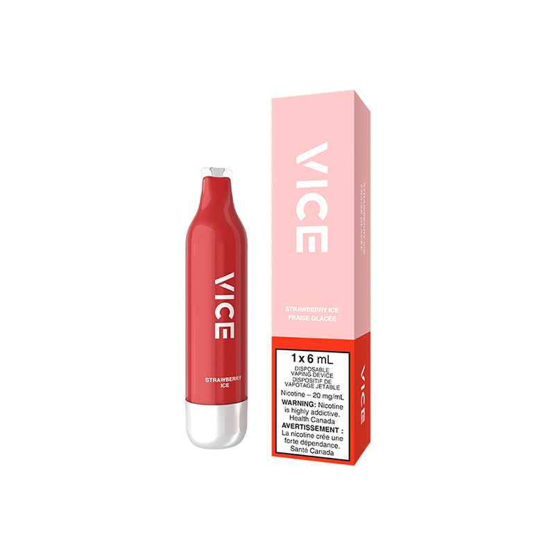 Strawberry Ice - VICE 2500  - 6.5mL