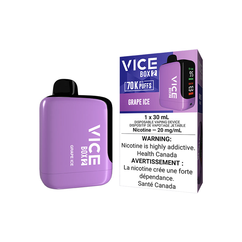 Grape Ice - VICE BOX 2 70K - 30mL
