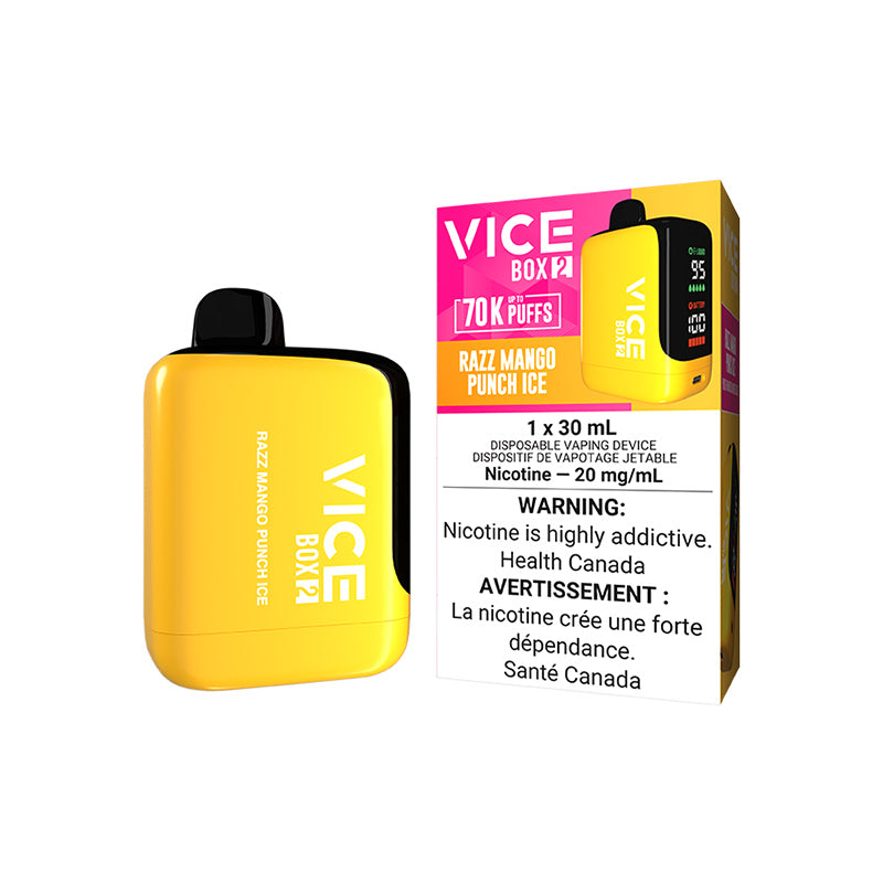 Razz Mango Punch Ice - VICE BOX 2 70K - 30mL