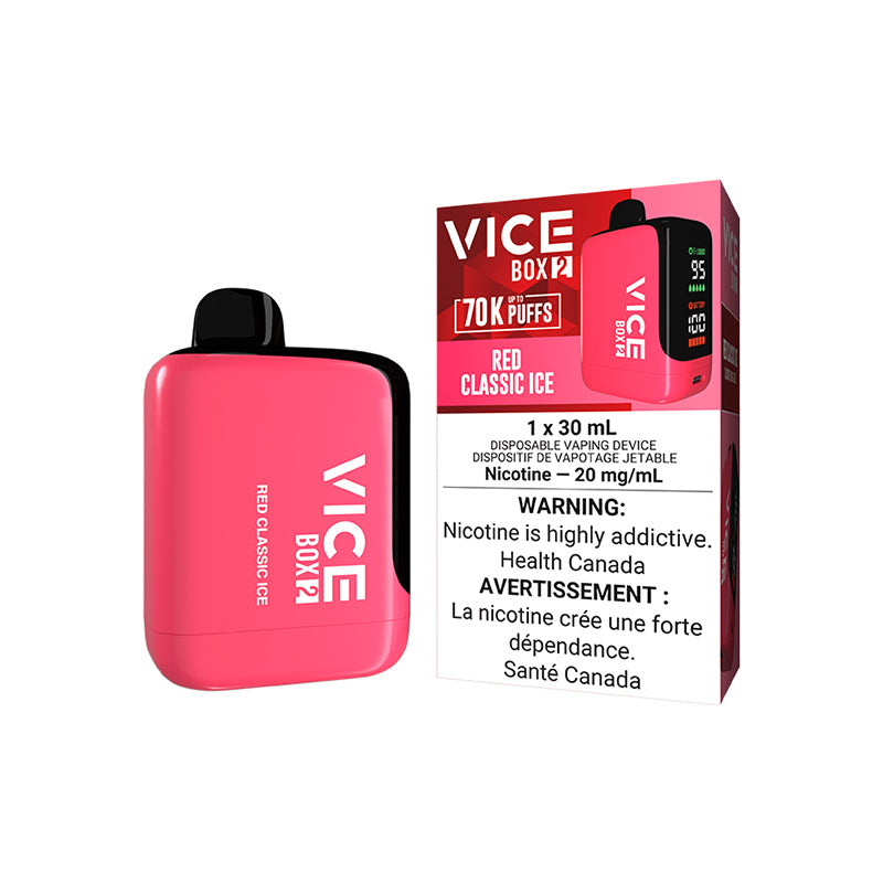 Red Classic Ice - VICE BOX 2 70K - 30mL