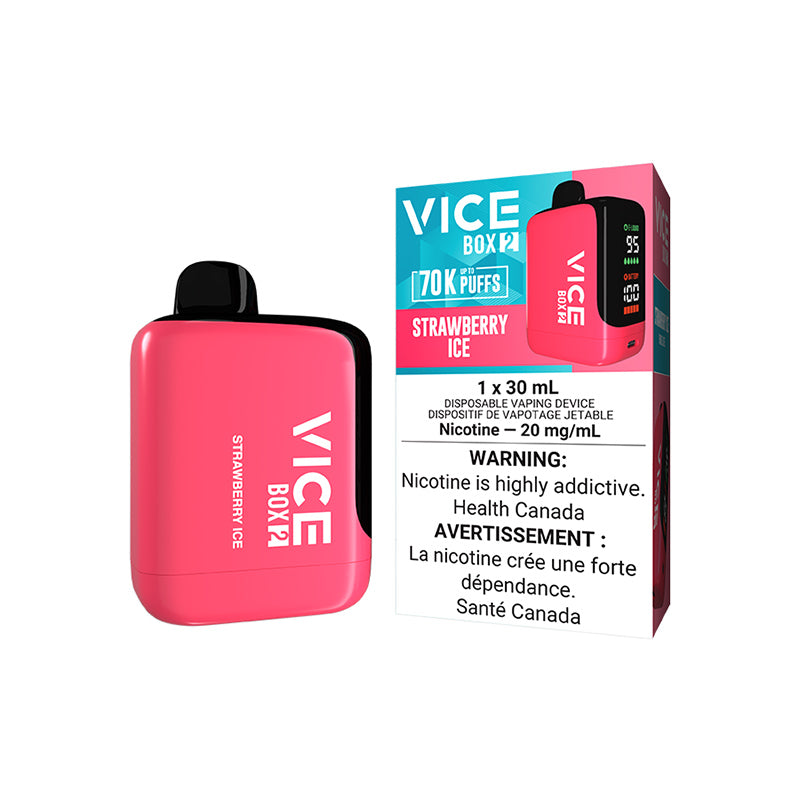 Strawberry Ice - VICE BOX 2 70K - 30mL