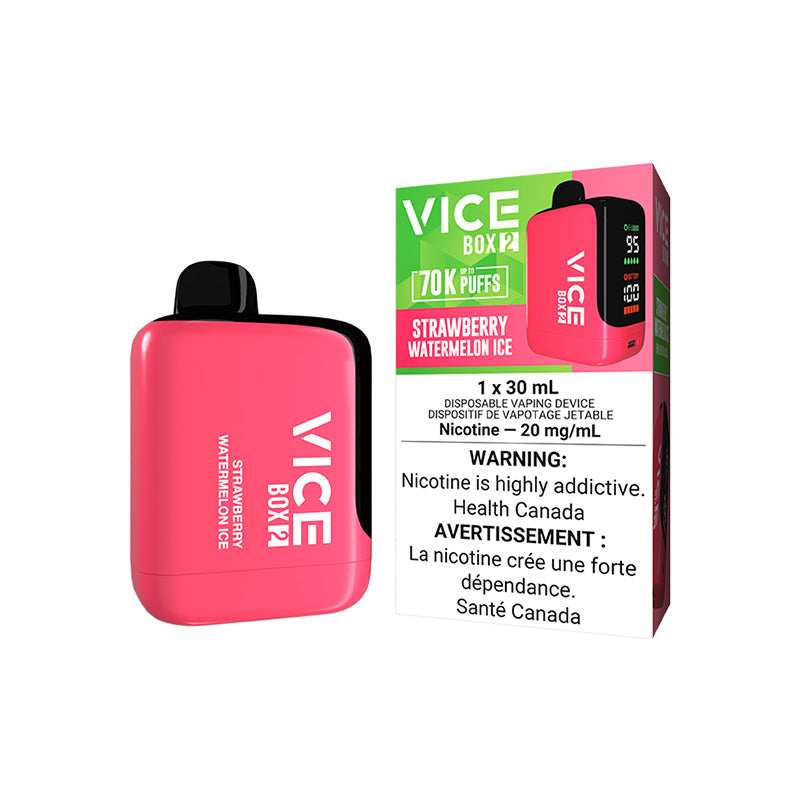 Strawberry Watermelon Ice - VICE BOX 2 70K - 30mL