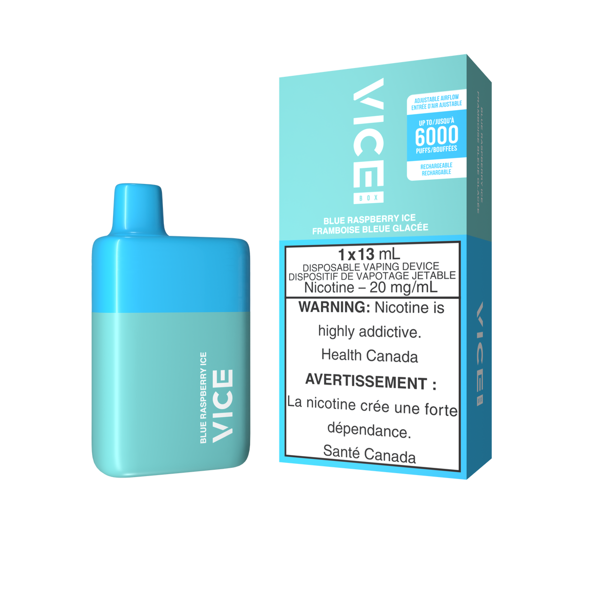 Blue Raspberry Ice - VICE BOX 6K - 13mL