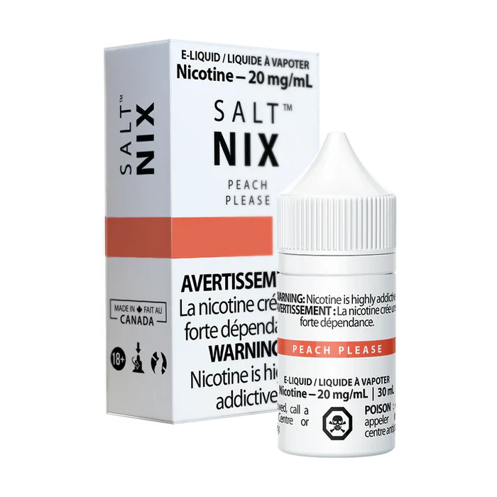 PEACH PLEASE by SALT NIX VAPORUS (30mL)